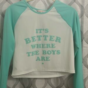 Vintage it’s  better where the boys are Victoria’s Secret long sleeves